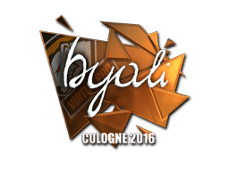 Klistermærke (byali folie Cologne 2016)