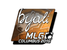 Klistermærke (byali folie MLG Columbus 2016)