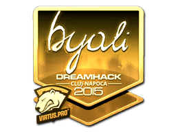 Samolepka (byali zlatá Kluž 2015)