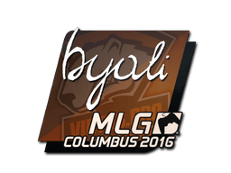 Samolepka (byali MLG Columbus 2016)
