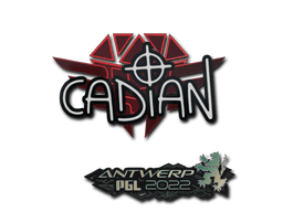 Aufkleber (cadiaN Antwerpen 2022)