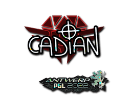 Klistermærke (cadiaN glitter Antwerp 2022)