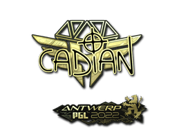 Samolepka (cadiaN zlatá PGL Antwerp 2022)