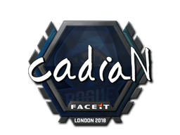 Aufkleber (cadiaN London 2018)