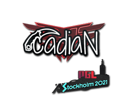 Aufkleber (cadiaN Stockholm 2021)