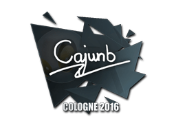 Samolepka (cajunb ESL Cologne 2016)