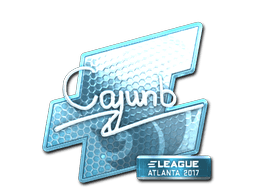 Klistermærke (cajunb folie Atlanta 2017)