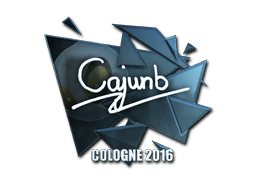 Klistermærke (cajunb folie Cologne 2016)