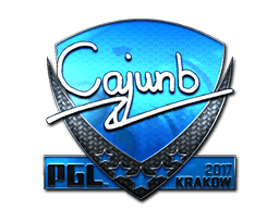 Klistermærke (cajunb folie Krakow 2017)