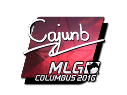 Klistermærke (cajunb folie MLG Columbus 2016)
