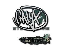 Aufkleber (Calyx Antwerpen 2022)
