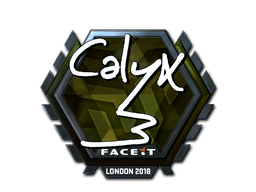 Klistermærke (Calyx folie London 2018)