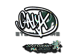 Klistermærke (Calyx glitter Antwerp 2022)