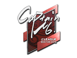Samolepka (captainMo Boston 2018)