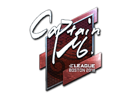 Samolepka (captainMo speciální Boston 2018)