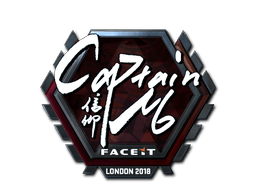 Samolepka (captainMo speciální London 2018)