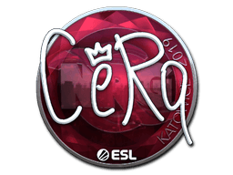 Klistermærke (CeRq folie Katowice 2019)