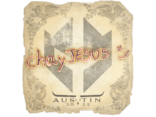 Klistermærke (chayJESUS Austin 2025)