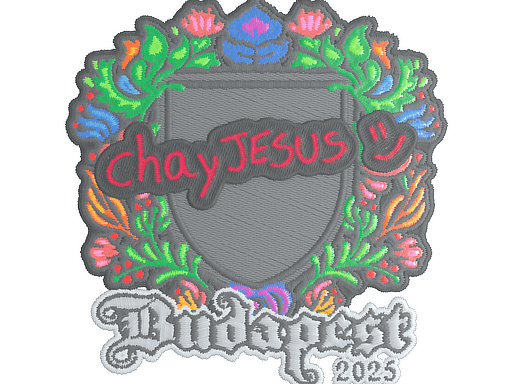 Adesivo (chayJESUS Ricamato Budapest 2025)