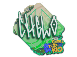 Samolepka (chelo IEM Rio 2022)