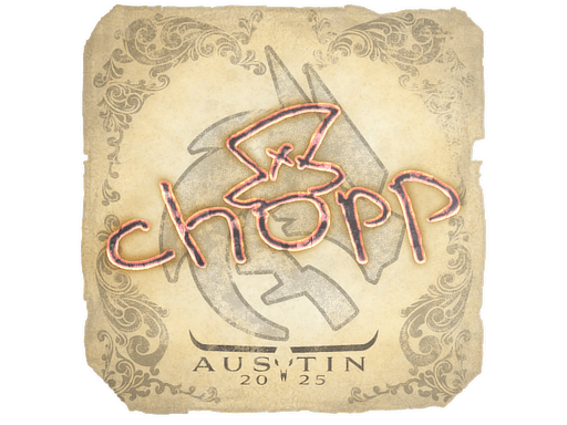 สติกเกอร์ (chopper Austin 2025)