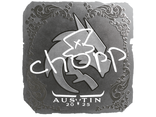 สติกเกอร์ (chopper ฟอยล์ Austin 2025)