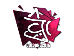 Klistermærke (chrisJ folie Cologne 2016)