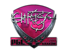 Klistermærke (chrisJ folie Krakow 2017)
