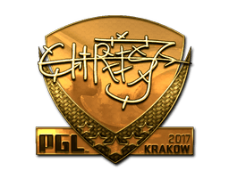 Samolepka (chrisJ zlatá Krakow 2017)