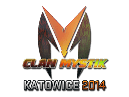 Klistermærke (Clan-Mystik holo Katowice 2014)