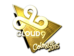 Adesivo (Cloud9 G2A Oro Cologne 2015)