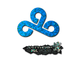 Samolepka (Cloud9 třpytivá PGL Antwerp 2022)