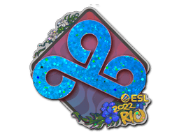 Samolepka (Cloud9 třpytivá IEM Rio 2022)