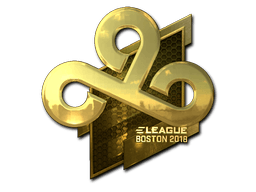 Samolepka (Cloud9 zlatá Boston 2018)