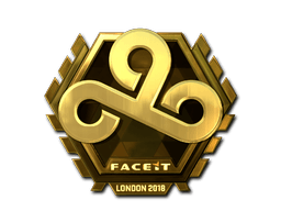 Samolepka (Cloud9 zlatá London 2018)