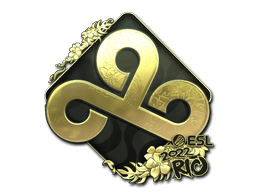 Samolepka (Cloud9 zlatá IEM Rio 2022)