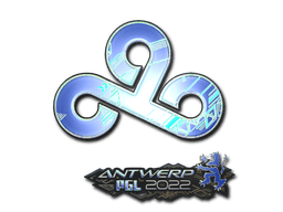 Samolepka (Cloud9 holografická PGL Antwerp 2022)
