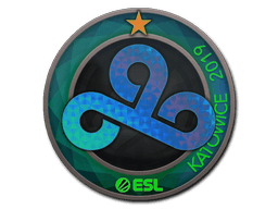Samolepka (Cloud9 holografická Katowice 2019)