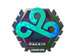 Samolepka (Cloud9 holografická London 2018)