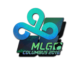 Samolepka (Cloud9 holografická MLG Columbus 2016)
