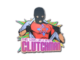 Klistermærke (Clutchman holo)