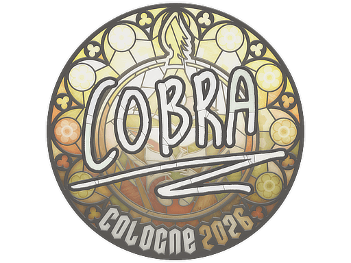 Samolepka (cobra IEM Cologne 2026)