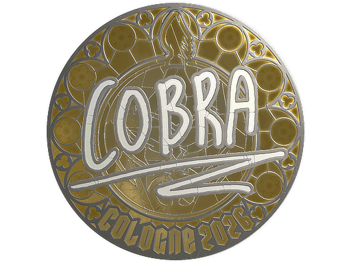 Klistermærke (cobra folie Cologne 2026)