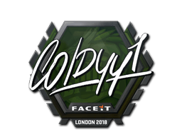 Adesivo (COLDYY1 London 2018)