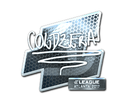 Klistermærke (coldzera folie Atlanta 2017)
