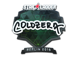 Klistermærke (coldzera folie Berlin 2019)
