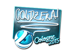 Klistermærke (coldzera folie Cologne 2015)