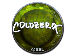 Klistermærke (coldzera folie Katowice 2019)
