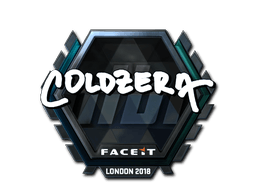 Klistermærke (coldzera folie London 2018)
