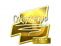 Samolepka (coldzera zlatá Atlanta 2017)